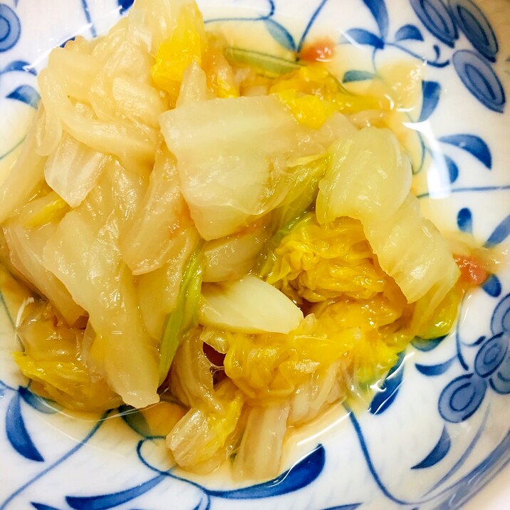 白菜の梅おかか和え